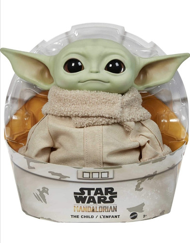 Mattel Star Wars, Figura Yoda De The Child, Peluche 