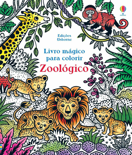 Zoológico: livro mágico para colorir, de Iossa, Federica. Editora Brasil Franchising Participações Ltda, capa mole em português, 2021