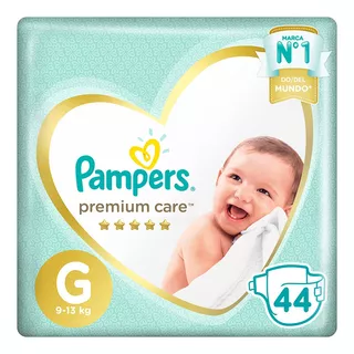 Pampers Pañales desechables recién nacidos del cuidado superior Pampers Recém-Nascido Premium Care Pañales Pampers Premium Care - 44 - G - Sin género