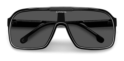 Imagen 4 de 6 de Lentes De Sol Carrera Negro / Gris - Carrera 1046/s 80sir
