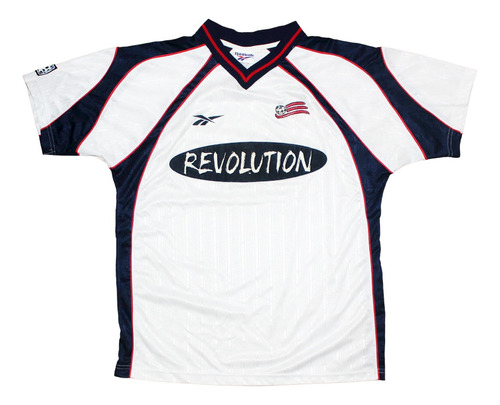 Camiseta New England Revolution 1998-99, Talla L, Vintage