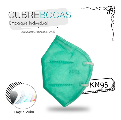 Lote Mayoreo Cubrebocas Kn95 100pc Reutilizables Certificado