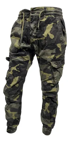 Pantalon Cargo Camuflado Hombre