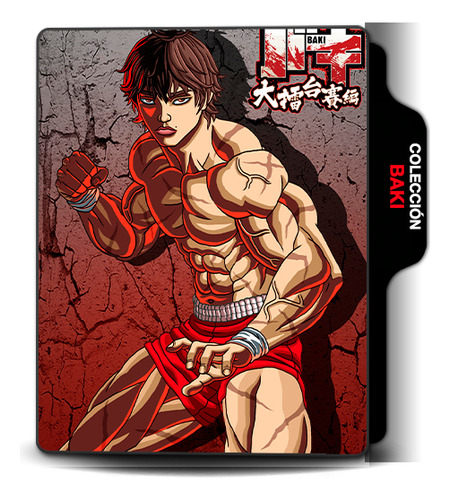Colección Baki (2001-2024) (126 Episodios + Ovas + Película)