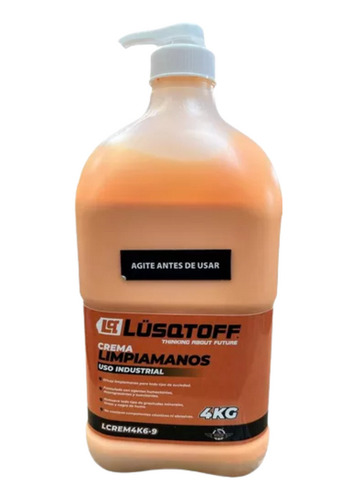 Crema Desengrasante Para Taller 4kg Lusqtoff