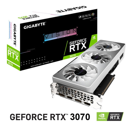 Tarjeta De Video Gigabyte Geforce Rtx 3070 Vision Oc 8gb Gdd