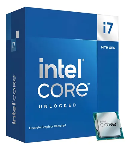 Imagem do produto Processador Intel Core I7-14700KF 28MB 3.4GHz - 5.6GHz LGA1700 em Mercado Livre