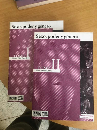 Sexo, Poder Y Genero Dos Tomos