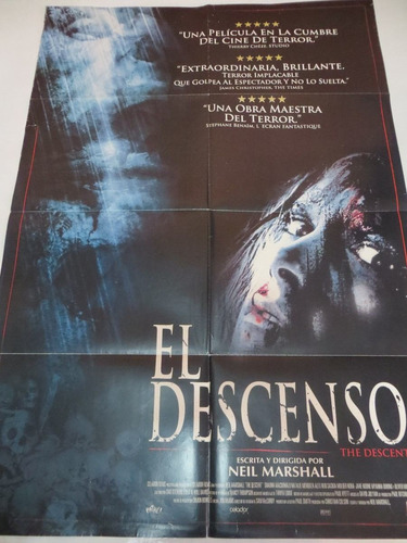 Poster De Cine  El Descenso