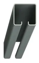 Comprar Riel Carro Roma Portón Corredizo 2mt Art 168 + 2 Carro Roma