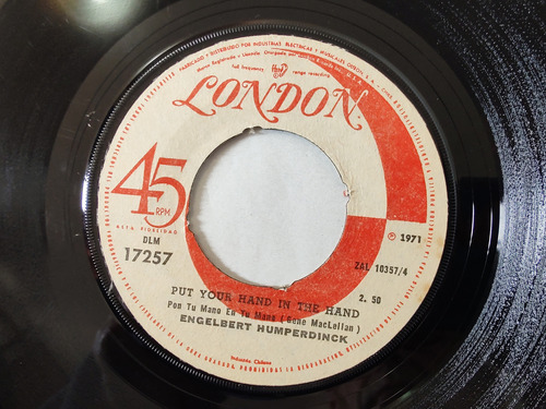 Vinilo Single De Engelbert Humperdinck - Live And (b90-d173 (Usado)
