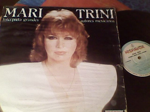 Disco Lp De Acetato Mari Trini