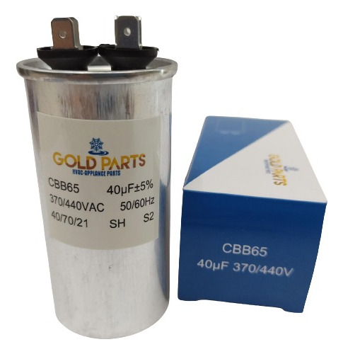 Capacitor De Trabajo 40 Mfd 370/440vac 50/60hz