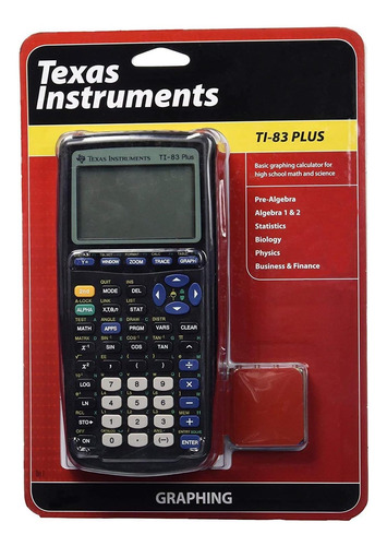 Calculadora Gráfica Texas Instruments Ti-83 Plus (renovada)