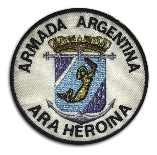 Parche Militar Bordado Argentina Ara Heroína D12