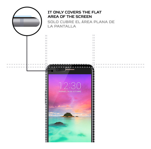 Protector Pantalla Antishock Para LG K10