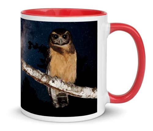 Imagem 7 de 7 de Caneca Personalizada Aves De Ubatuba (murucututu)