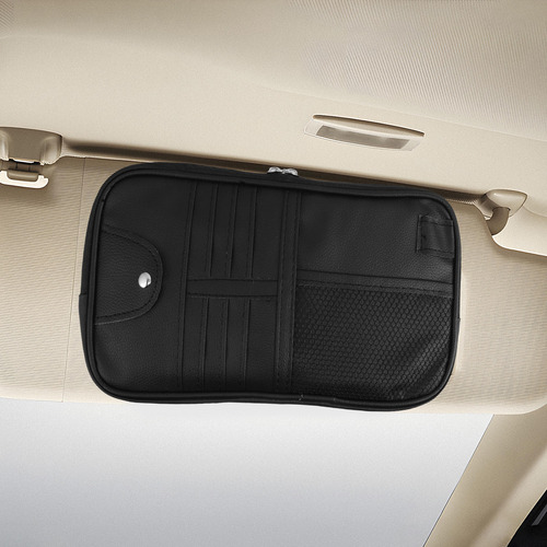 Organizador De Visera Y Soportes Para Gafas De Sol Pu Auto I