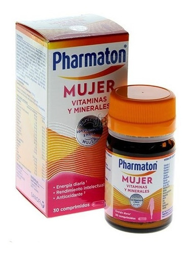 Pharmaton Mujer 30 Comp Sabor Sin Sabor