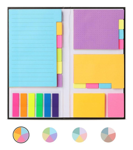 Juego De Notas Adhesivas Para La Escuela, Post It Para