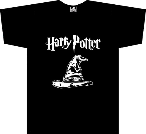 Camiseta Harry Potter Sombrero Tv Tienda Urbanoz
