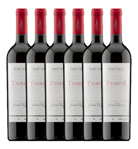 Vino Piattelli Trinita Grand Reserve Blend 750ml Caja X6