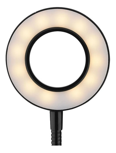 Ring Light De Mesa Iluminador Led Com Suporte Celular