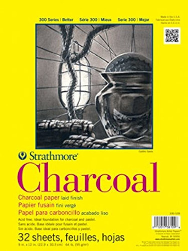Strathmore - Bloc De Papel De Carbón, 32 Hojas, 9.0 X 12.0