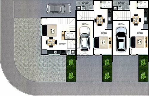 Sobrado - Forquilhas - Ref: 30989 - V-30986