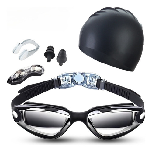 Para Kit De Natación ,gafas Ajustables Con Protección Uv