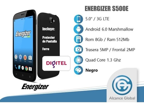 Telefono Celular Energizer S500e ***nuevo***