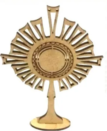comprar Pack 106 Ostensório 12cm Religioso Religião Enfeites Decoraç