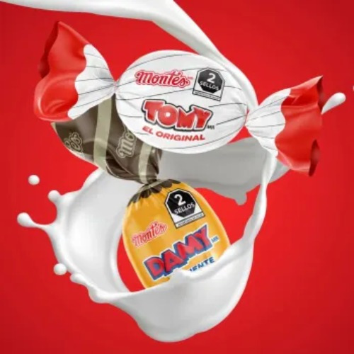 Surtido De Caramelos De Leche Montes De 1.35 Kg