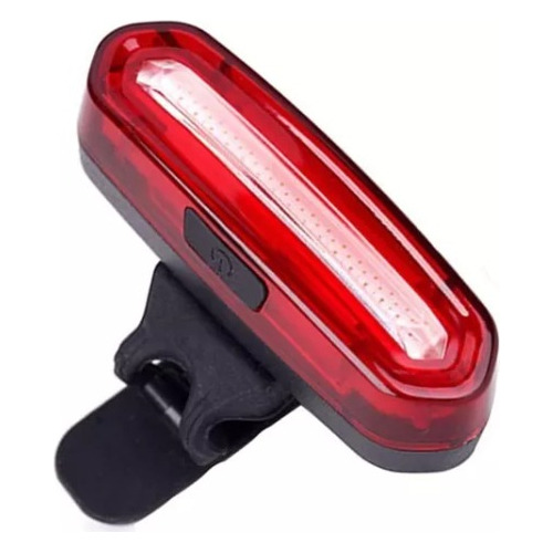 Luz Led Recargable Usb Delantera O Trasera Para Bicicleta