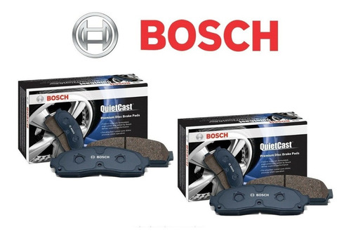 Kit Pastilha Bosch Cerâmica Mitsubishi New Outlander Asx 