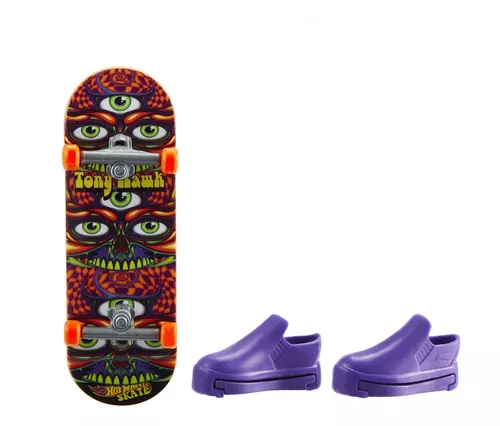 Skate De Dedo Hot Wheels Profissional Tenis Fingerboard