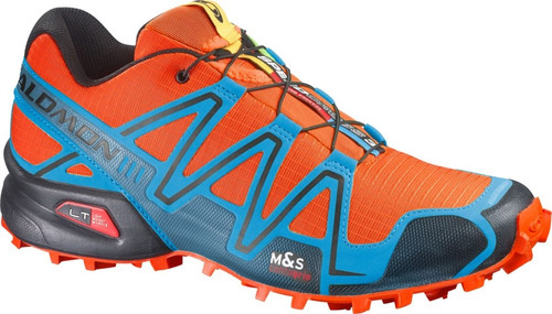 Zapatilla Masculina Salomon - Speedcross 3 M Naranja/azul