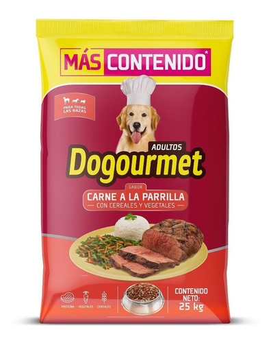 Imagen 2 de 2 de Dogourmet Carneparrilla Adulto 25kg