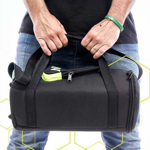 Bag Case P/ Waaw By Alok Infinite 100 Resistente Impermeável Cor Preto