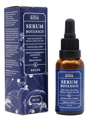 Serum Botánico Vegano 35 Ml, Apícola Del Alba