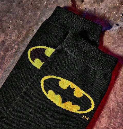 Calcetines Con Dibujos Animados. Superheroes. Caricaturas