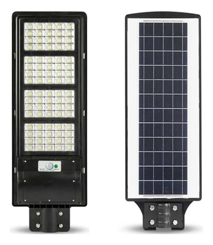 Lampara Solar Jardin 400w Luz Foco Exterior Campo