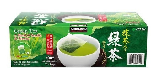 Te Verde Japones 100 Sobres Kirkland Signature 