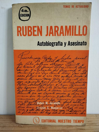 Autobiografía Y Asesinato. /matanza En Xochimilco 