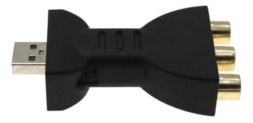 Adaptador De Audio 3 Rca A Usb 4 Piezas