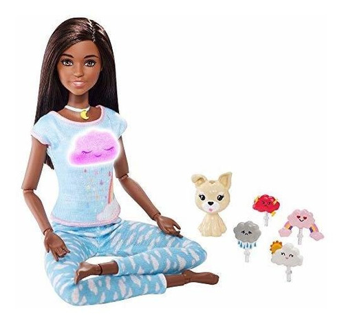 Barbie Respira Conmigo Muñeca De Meditacion, Morena, Con 5