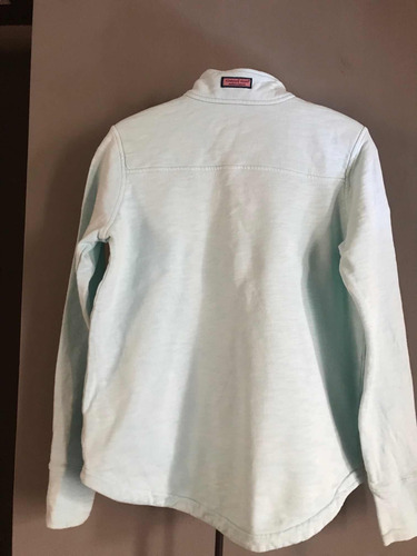 Sudadera Unisex Vineyard Vines Talla S Color Aqua (Usado)