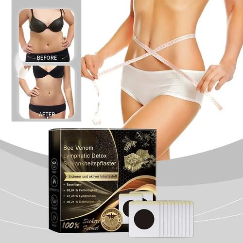 60 Pack Bee Venom Lymphatic Drainage Slimming Patch