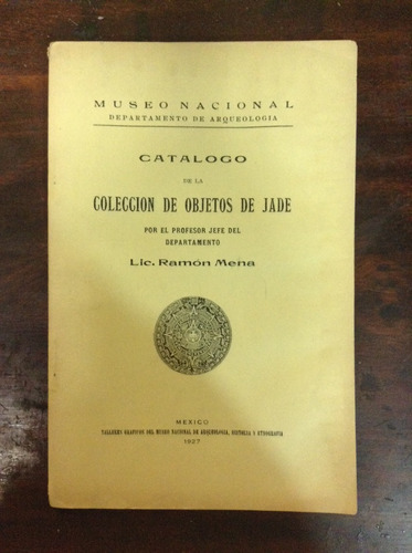 Catálogo De La Colección De Objetos De Jade