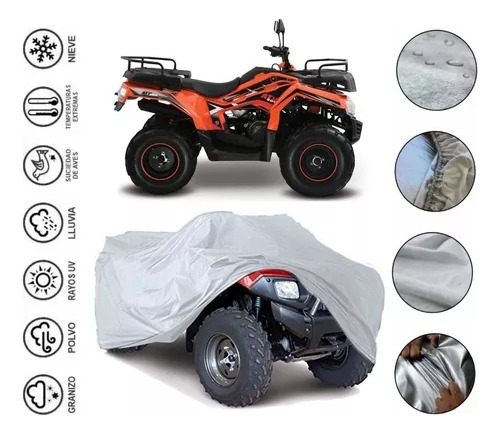 Forro Impermeable Moto Italika Cuatrimoto Atv200